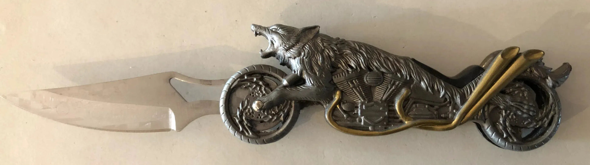 Wolf Biker (Light) Lock Knife
