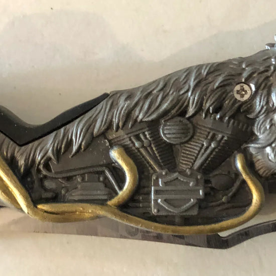 Wolf Biker (Light) Lock Knife