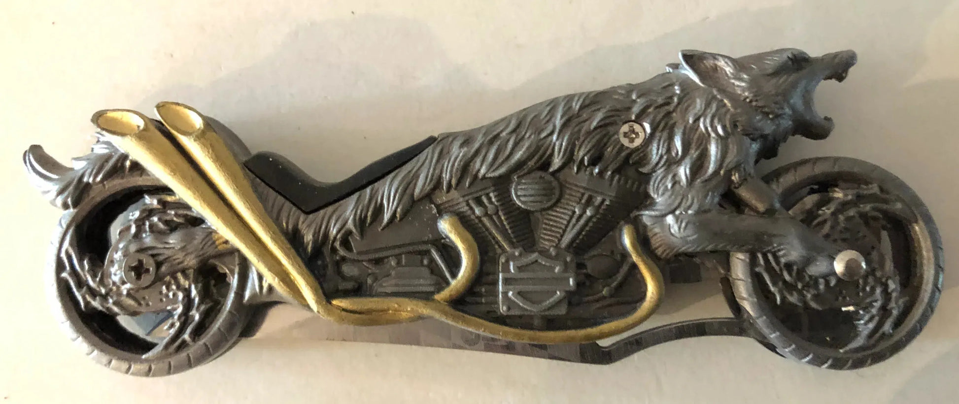 Wolf Biker (Light) Lock Knife