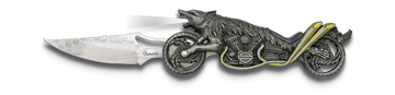 Wolf Biker (Light) Lock Knife