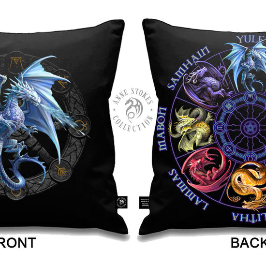 Yule Angel (Anne Stokes) Cushion Cover