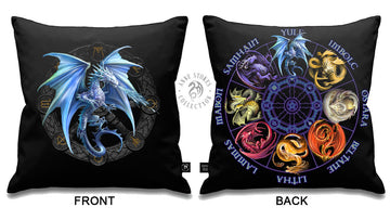 Yule Angel (Anne Stokes) Cushion Cover