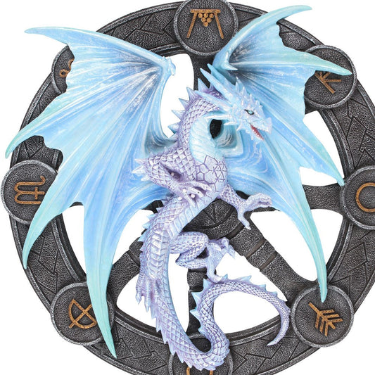 Yule Dragon Wall Plaque Anne Stokes