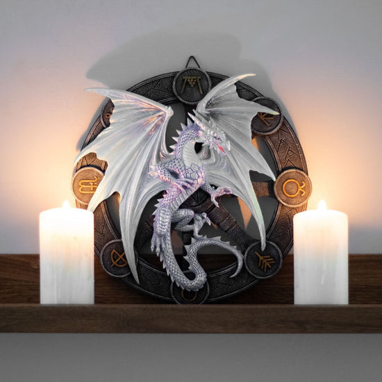 Yule Dragon Wall Plaque Anne Stokes