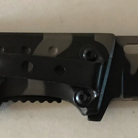Zebra Camo Lock Knife