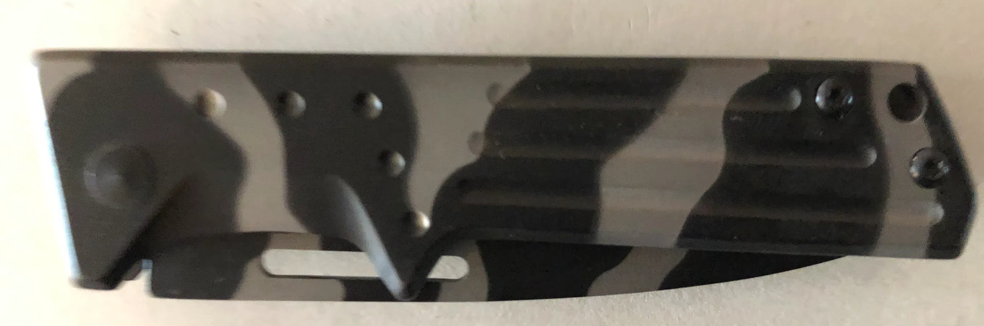 Zebra Camo Lock Knife