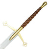 Twisted Hilt Scottish Claymore Sword