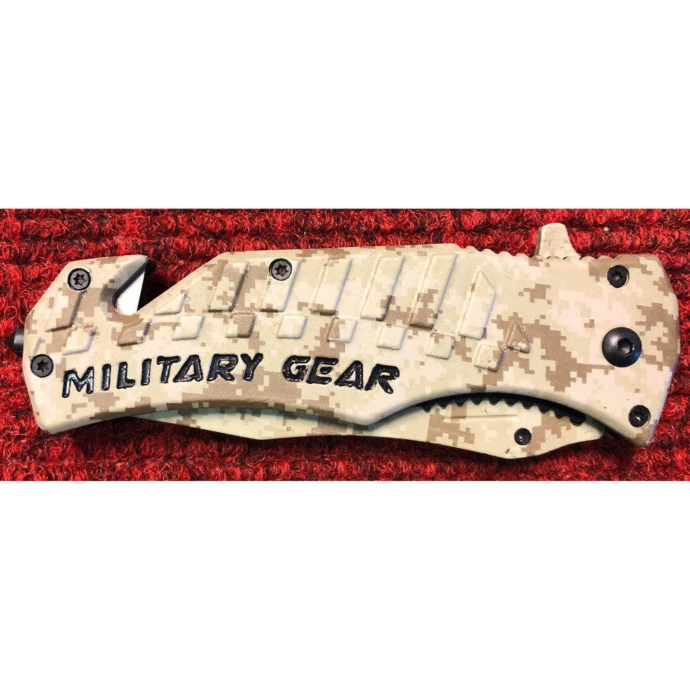 Albainox Military Gear Lock Knife