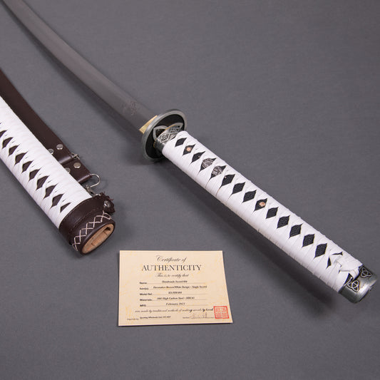 Walking (Curved) Dark Brown Samurai Sword (AW970)