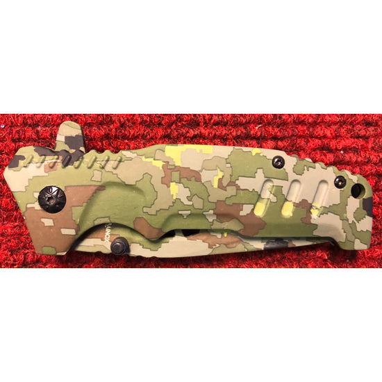 Army Green Lock Knife