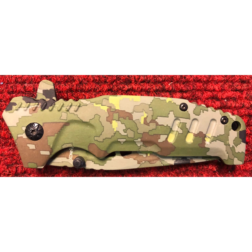 Army Green Lock Knife