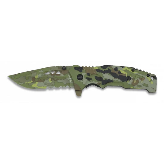 Army Green Lock Knife