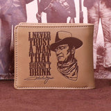 John Wayne Suede Wallet (AW57)