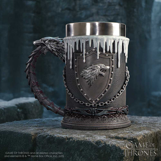House Stark Game of Thrones Tankard Mug