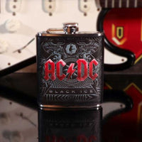 AC/DC Black Ice Hip Flask (AW163)