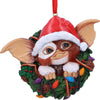Gizmo in Wreath Hanging Ornament Gremlins