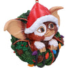 Gizmo in Wreath Hanging Ornament Gremlins