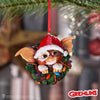 Gizmo in Wreath Hanging Ornament Gremlins