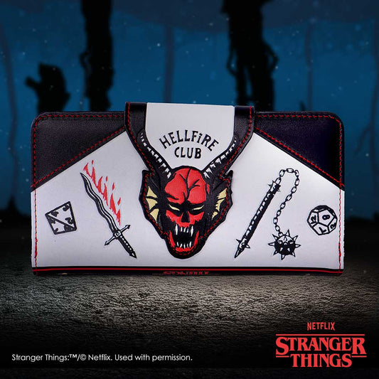 Hellfire Club | Embossed Purse | Stranger Things