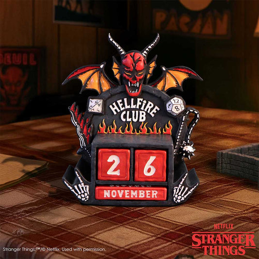 Hellfire Club Perpetual Calendar Stranger Things