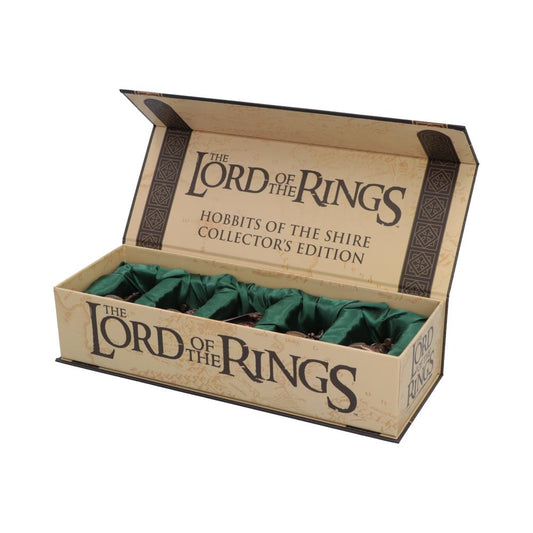 The Hobbits of the Shire The Lord of the Rings Figurine Set