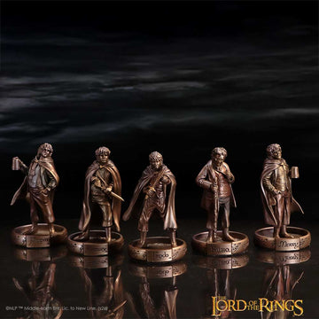 The Hobbits of the Shire The Lord of the Rings Figurine Set