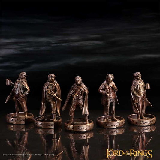 The Hobbits of the Shire The Lord of the Rings Figurine Set