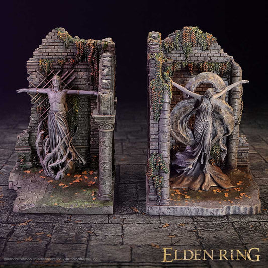 Radagon and Queen Marika Elden Ring Bookends