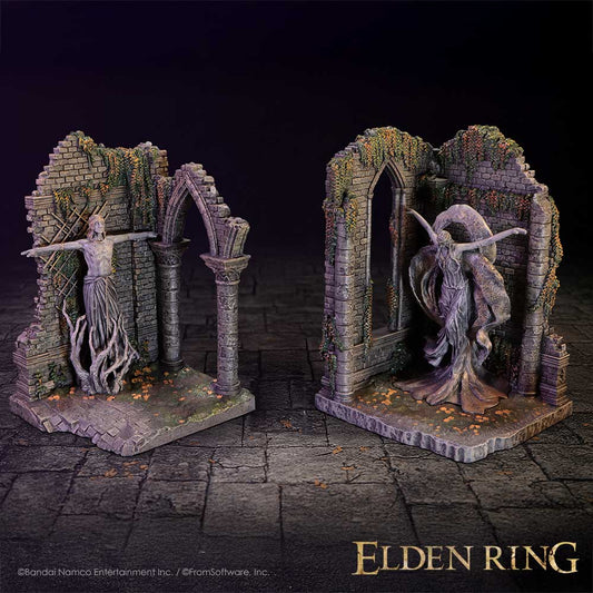 Radagon and Queen Marika Elden Ring Bookends