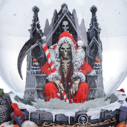 Season's Reapings Christmas Reaper Silent Nightmares Snow Globe