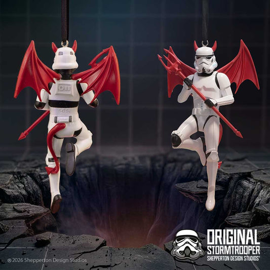 What the Hell Hanging Ornament Stormtrooper Figurine