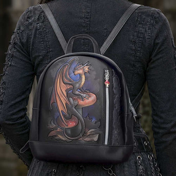 Mushroom Dragon Back Pack Anne Stokes