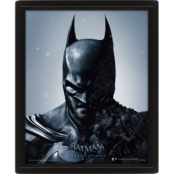 Batman Arkham Origins 3D Framed Picture