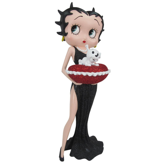 Betty Boop Figurine | Black Dress Pillow Box