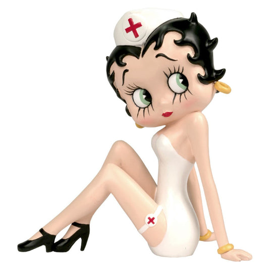 Betty Boop Figurine | Nurse Sitting Down