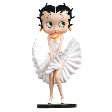 Betty Boop Figurine | White Dress Cool Breeze