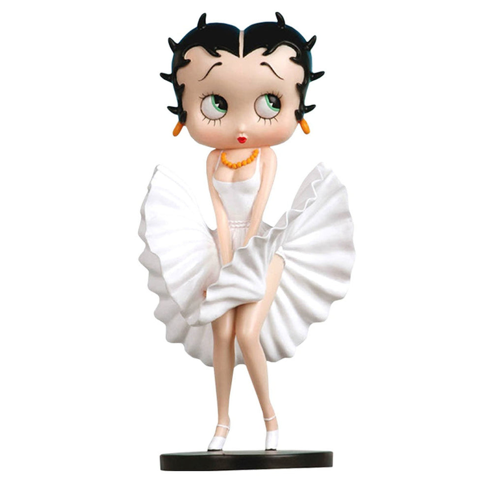 Betty Boop Figurine | White Dress Cool Breeze
