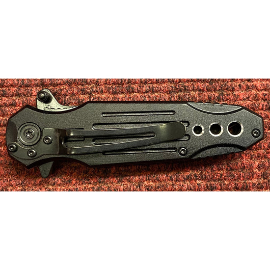 Black Bullet Lock Knife