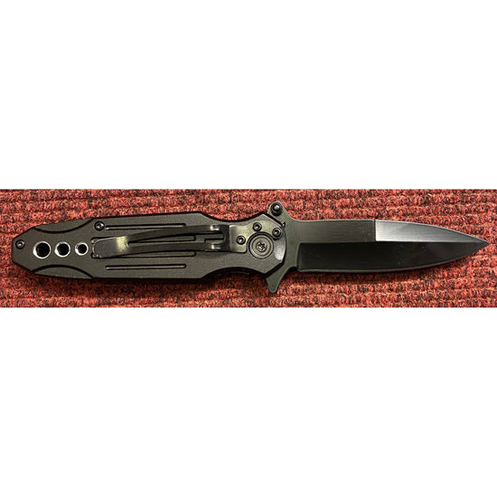 Black Bullet Lock Knife