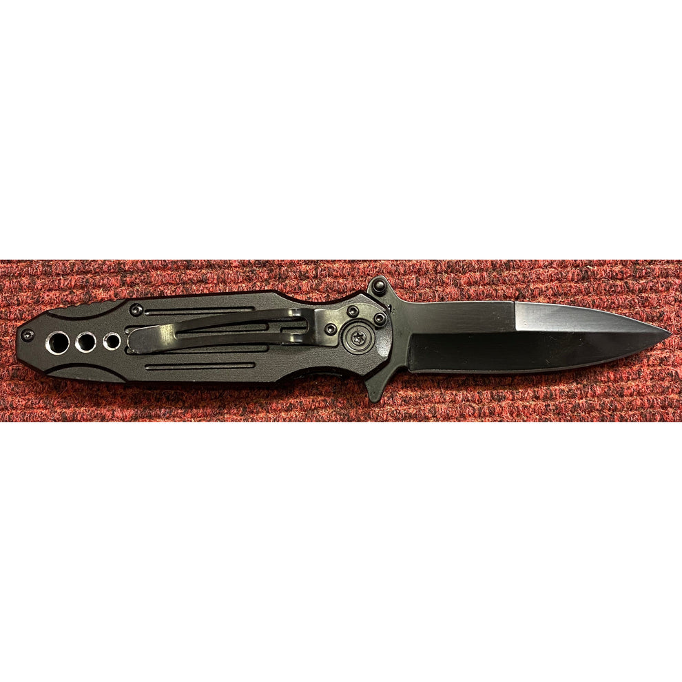 Black Bullet Lock Knife