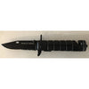Black Survival Lock Knife