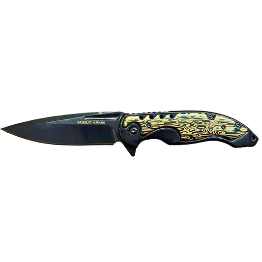 Blue Titan Lock Knife