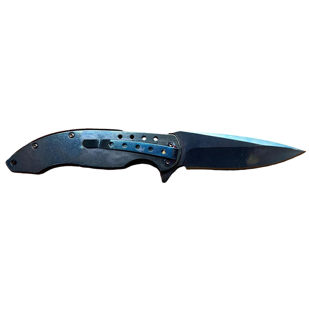 Blue Titan Lock Knife
