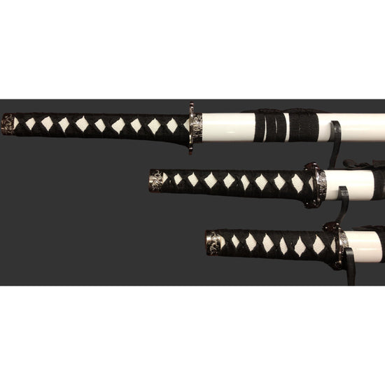 Golden Dragon (White) Samurai Sword