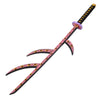 Kizuki Kokushibo Twelve Flesh Demon Slayer Katana Wood Cosplay Sword