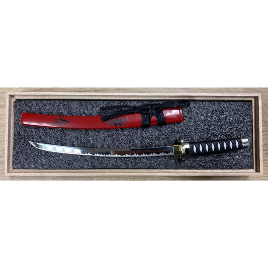 Crimson Red Katana Letter Opener
