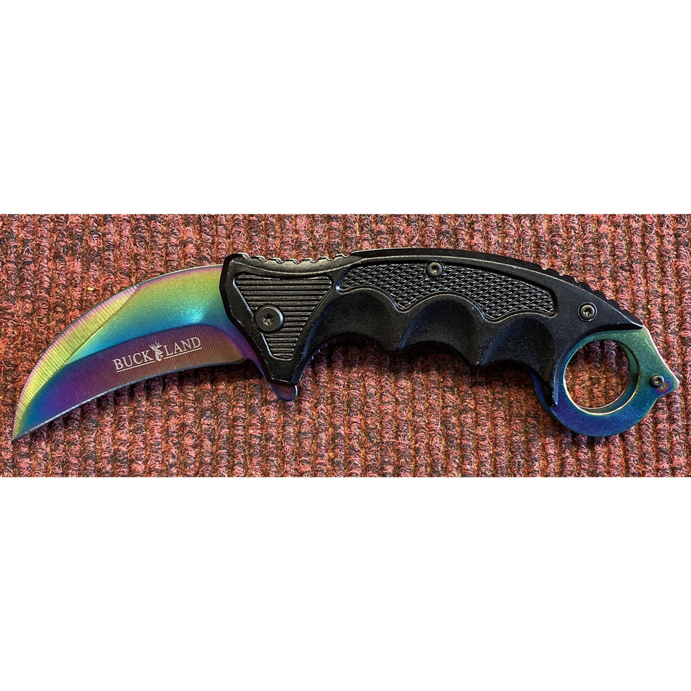 Buckland Rainbow Claw Knife