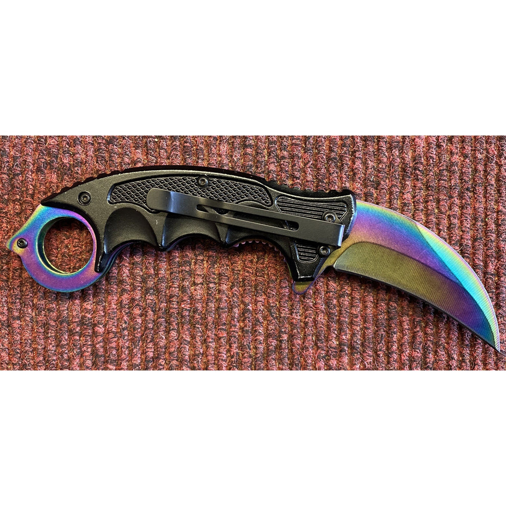 Buckland Rainbow Claw Knife