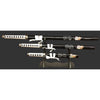 Black & White Dragon Samurai Sword Set