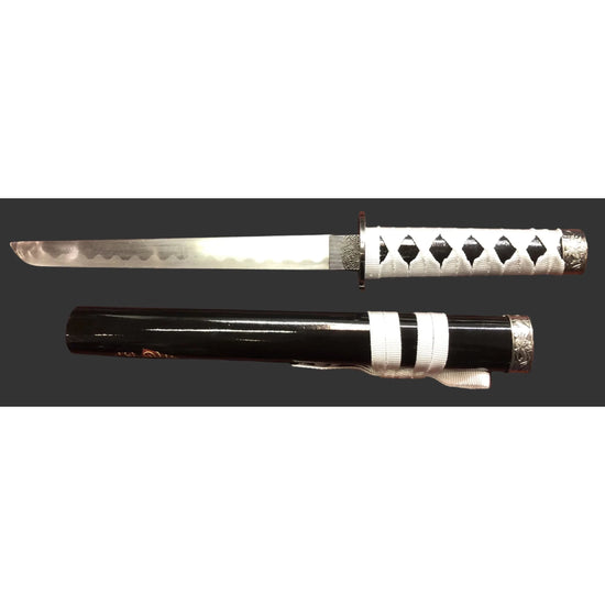 Black & White Dragon Samurai Sword Set